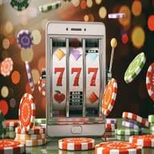 Studio dealer langsung Galactic Gems di bambuhoki88 menampilkan gulungan bersinar dengan tema luar angkasa